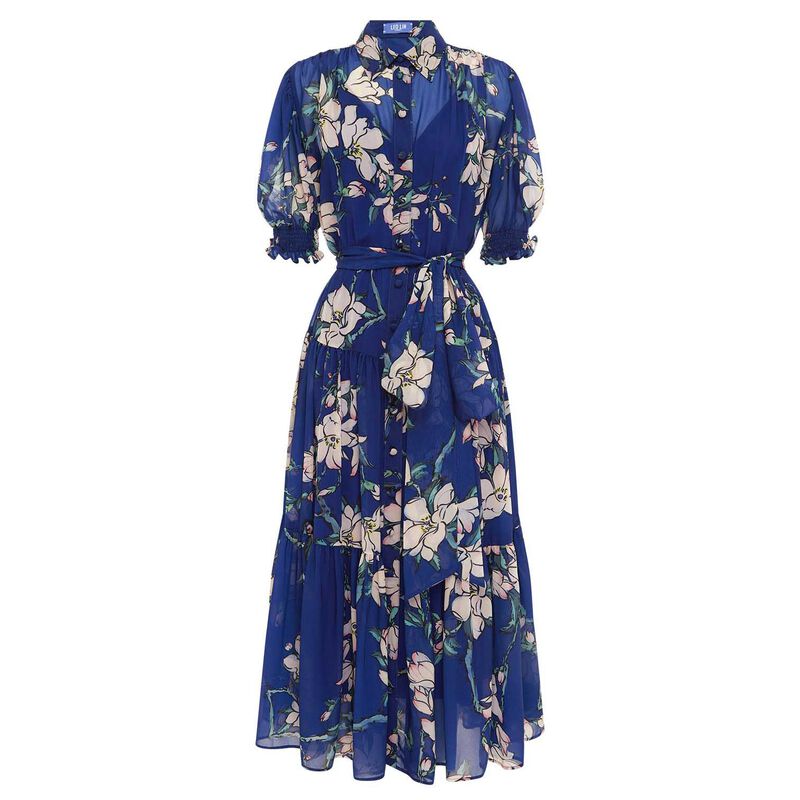 LEO LIN Ellie Bishop Sleeve Midi Dress image number 2